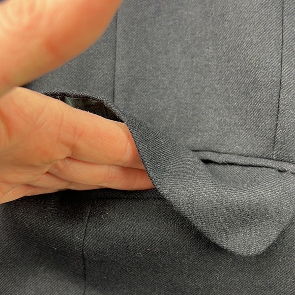 Vintage Shetland Wool Navy Sport Coat – Men’s Classic Blazer - Picture 8 of 11